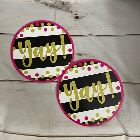 (10 Piece) 30th Birthday Pink & Gold Decorations - Picture 11 of 15